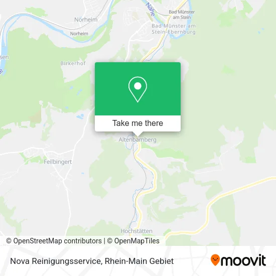Карта Nova Reinigungsservice
