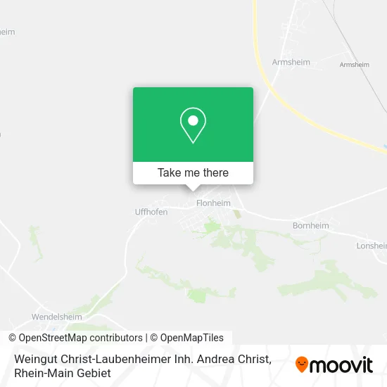 Карта Weingut Christ-Laubenheimer Inh. Andrea Christ