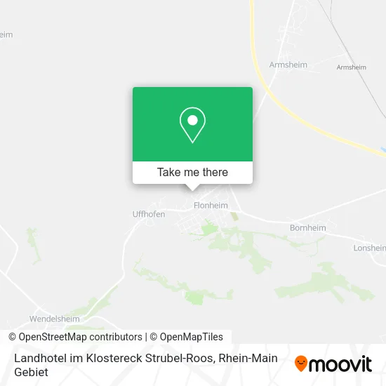Карта Landhotel im Klostereck Strubel-Roos