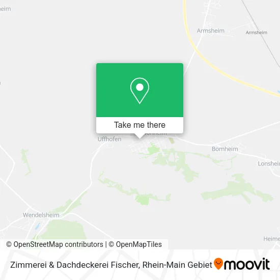 Карта Zimmerei & Dachdeckerei Fischer