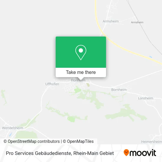 Карта Pro Services Gebäudedienste