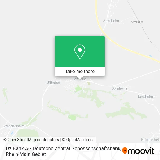 Карта Dz Bank AG Deutsche Zentral Genossenschaftsbank