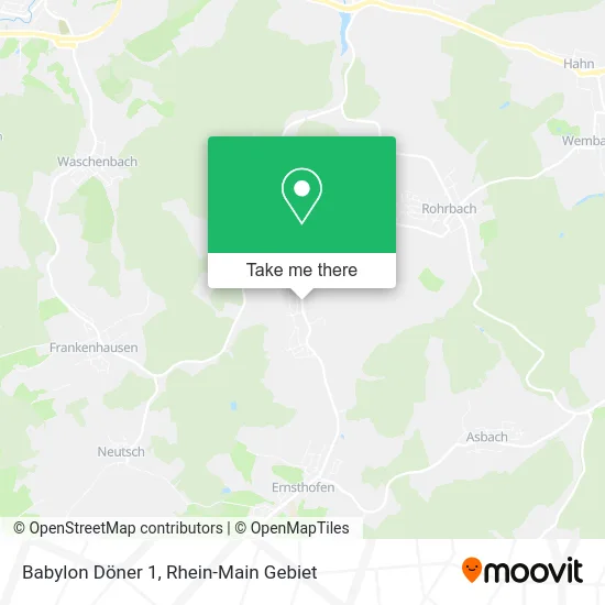 Карта Babylon Döner 1