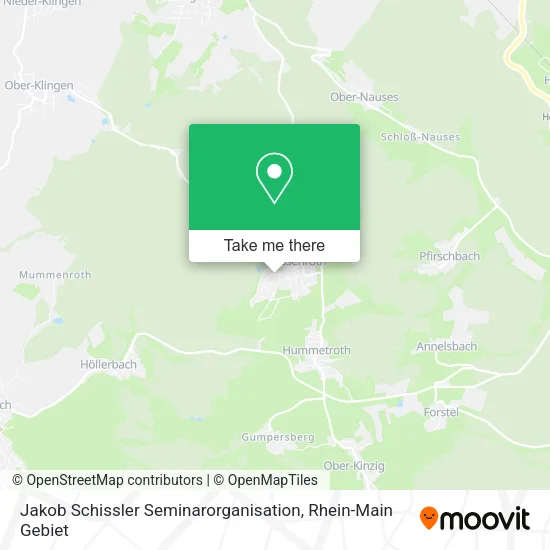 Карта Jakob Schissler Seminarorganisation