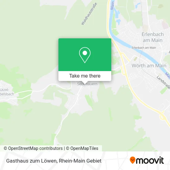 Карта Gasthaus zum Löwen