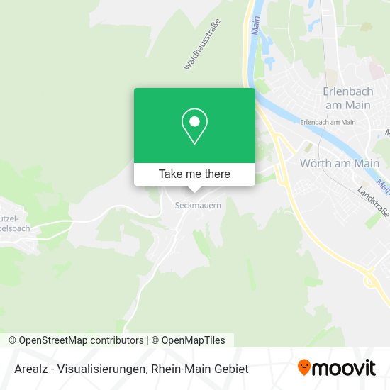 Карта Arealz - Visualisierungen