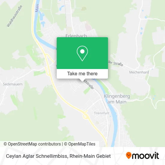 Карта Ceylan Aglar Schnellimbiss