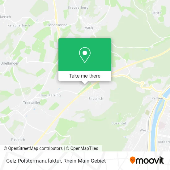 Карта Gelz Polstermanufaktur