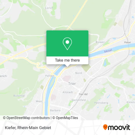 Карта Kiefer
