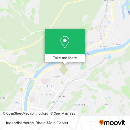 Карта Jugendherberge