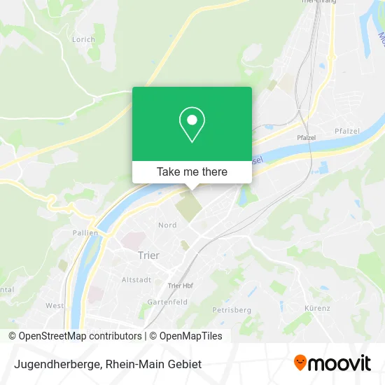 Карта Jugendherberge
