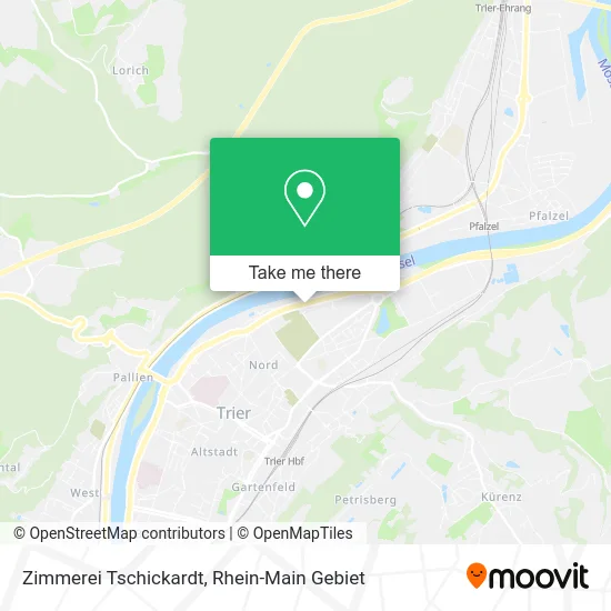 Карта Zimmerei Tschickardt