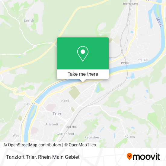 Карта Tanzloft Trier