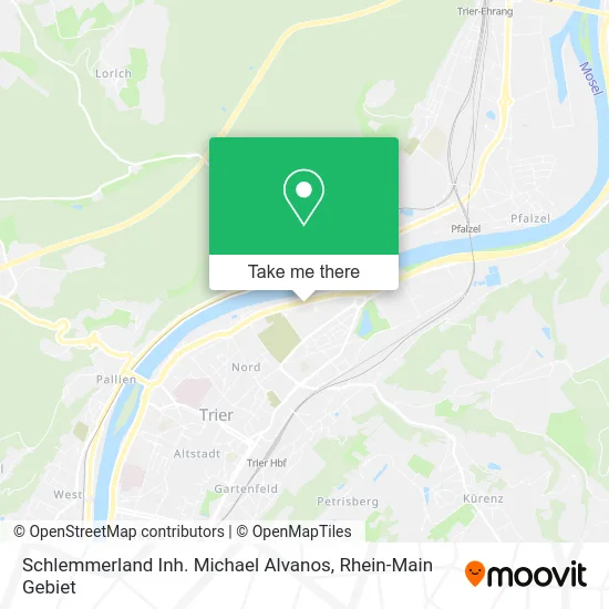 Карта Schlemmerland Inh. Michael Alvanos