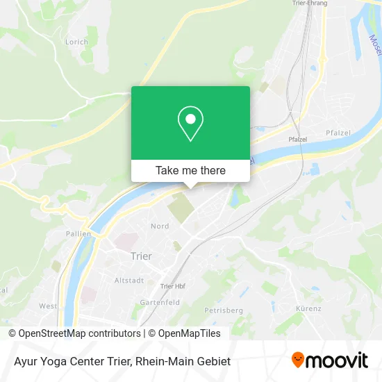 Карта Ayur Yoga Center Trier
