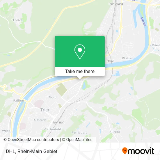 Карта DHL