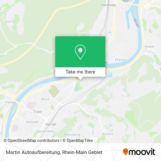 Карта Martin Autoaufbereitung