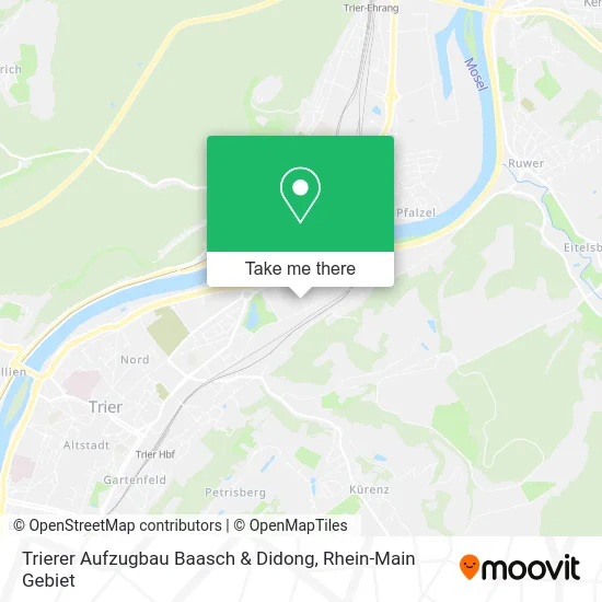 Карта Trierer Aufzugbau Baasch & Didong