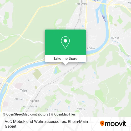 Карта Voß Möbel- und Wohnaccessoires