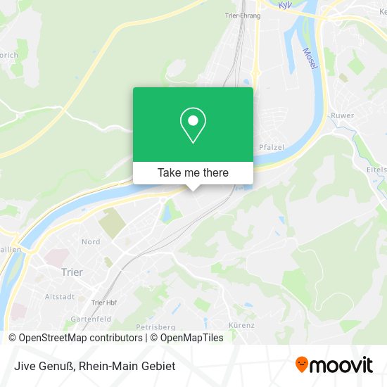 Карта Jive Genuß