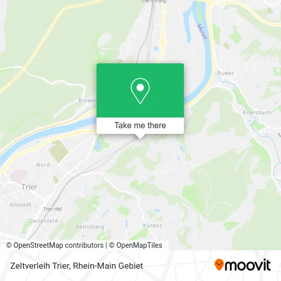 Карта Zeltverleih Trier
