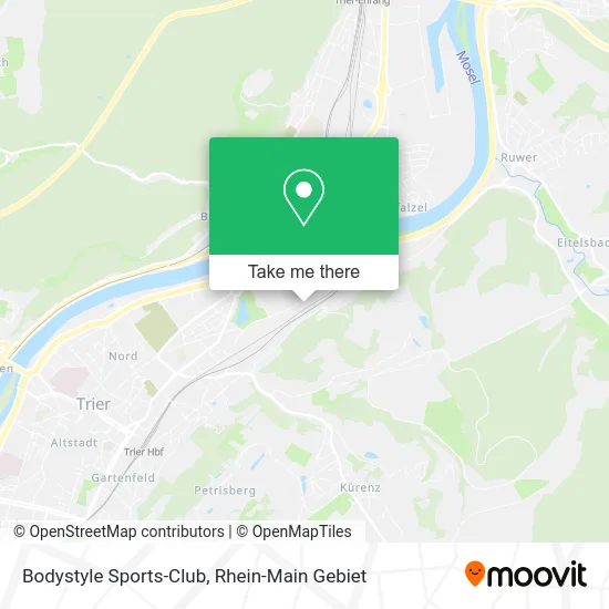 Карта Bodystyle Sports-Club