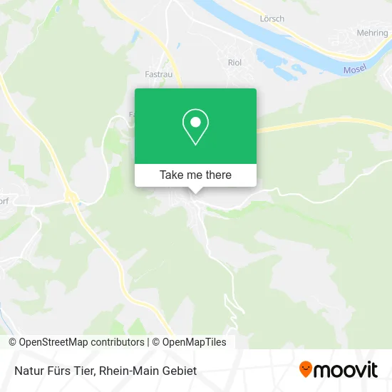 Карта Natur Fürs Tier