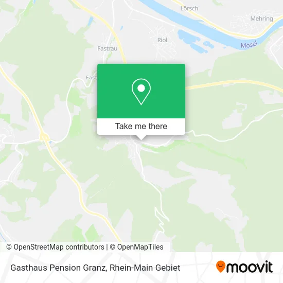 Карта Gasthaus Pension Granz