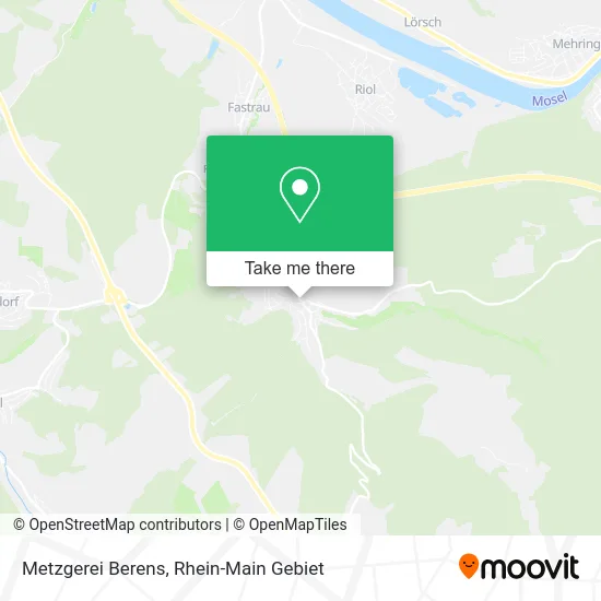 Карта Metzgerei Berens