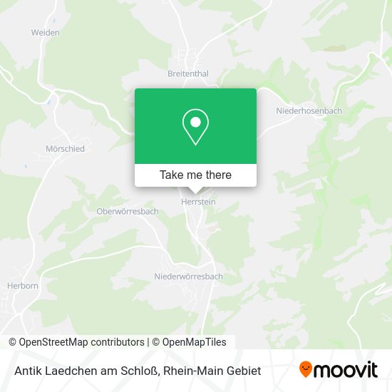 Карта Antik Laedchen am Schloß