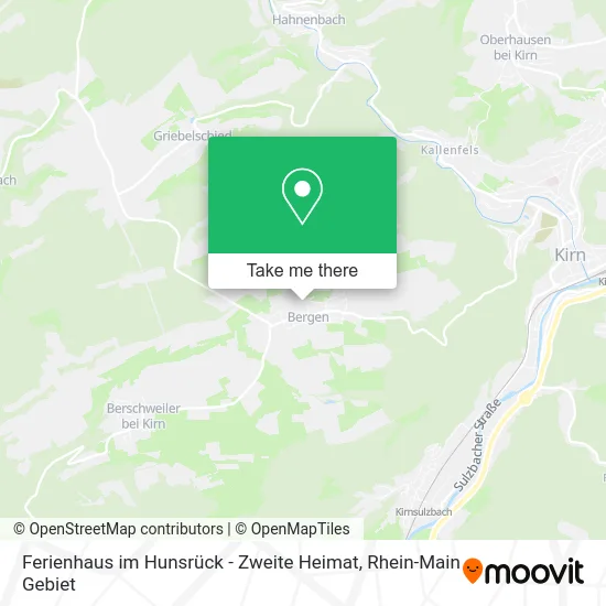 Карта Ferienhaus im Hunsrück - Zweite Heimat