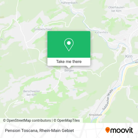 Карта Pension Toscana