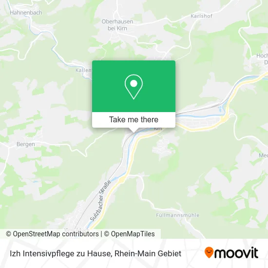Карта Izh Intensivpflege zu Hause