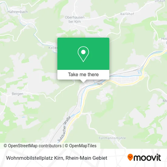 Карта Wohnmobilstellplatz Kirn