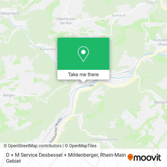 Карта D + M Service Desbessel + Mildenberger