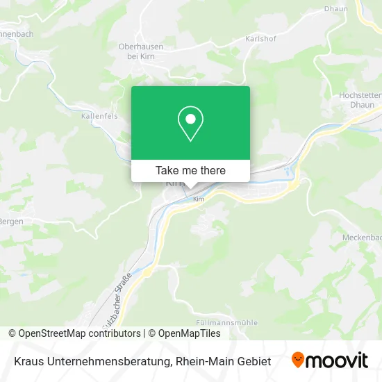 Карта Kraus Unternehmensberatung