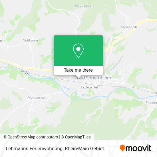 Карта Lehmanns Ferienwohnung