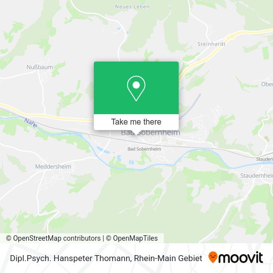 Карта Dipl.Psych. Hanspeter Thomann
