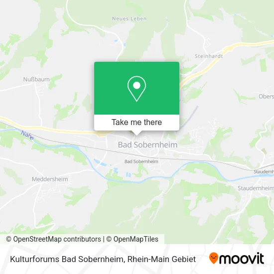 Карта Kulturforums Bad Sobernheim