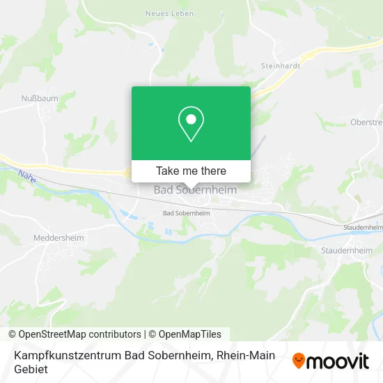 Карта Kampfkunstzentrum Bad Sobernheim