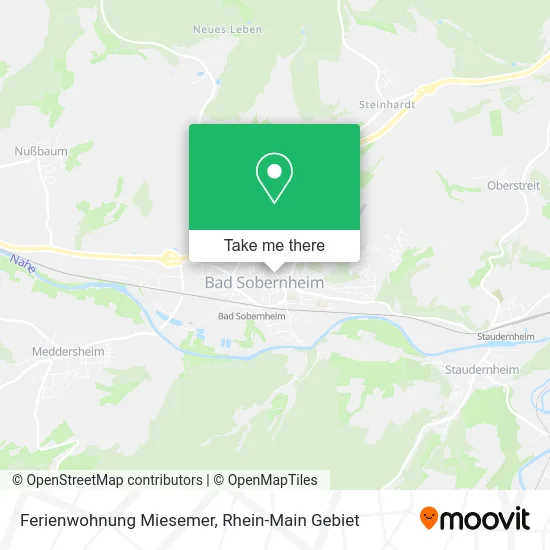 Карта Ferienwohnung Miesemer