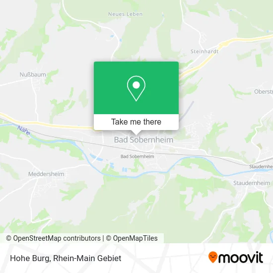 Карта Hohe Burg