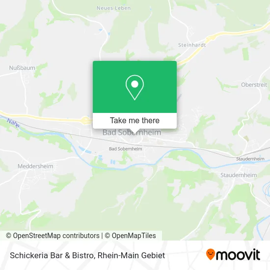 Карта Schickeria Bar & Bistro