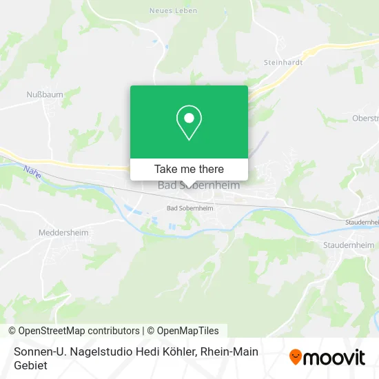 Карта Sonnen-U. Nagelstudio Hedi Köhler
