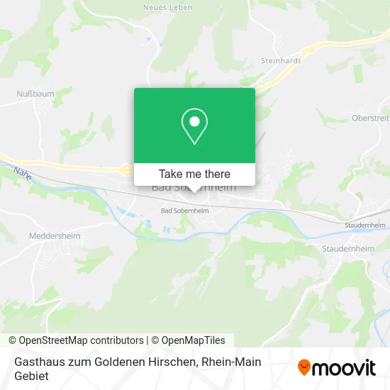 Карта Gasthaus zum Goldenen Hirschen