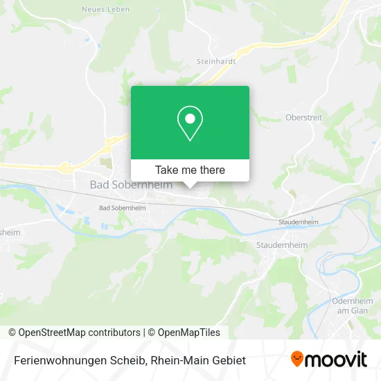 Карта Ferienwohnungen Scheib
