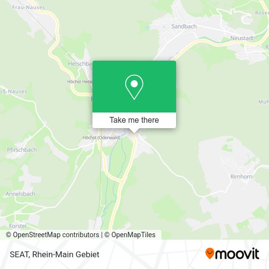 SEAT map