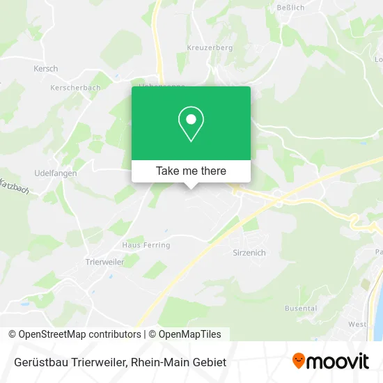 Карта Gerüstbau Trierweiler
