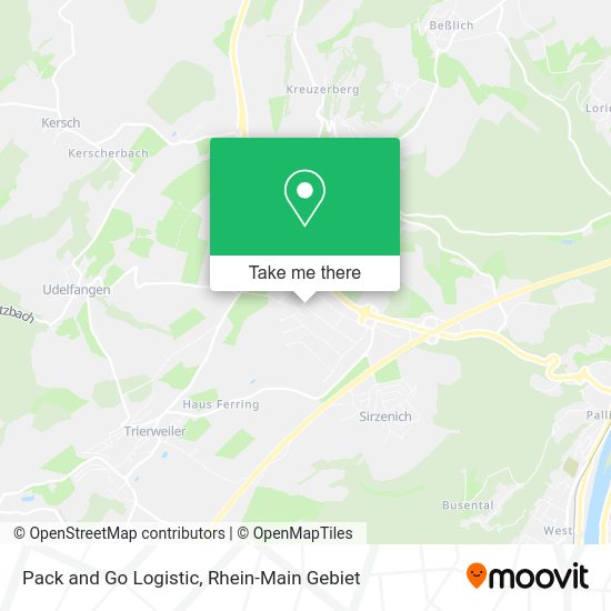 Карта Pack and Go Logistic