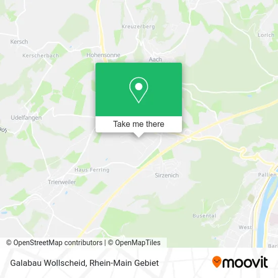 Карта Galabau Wollscheid